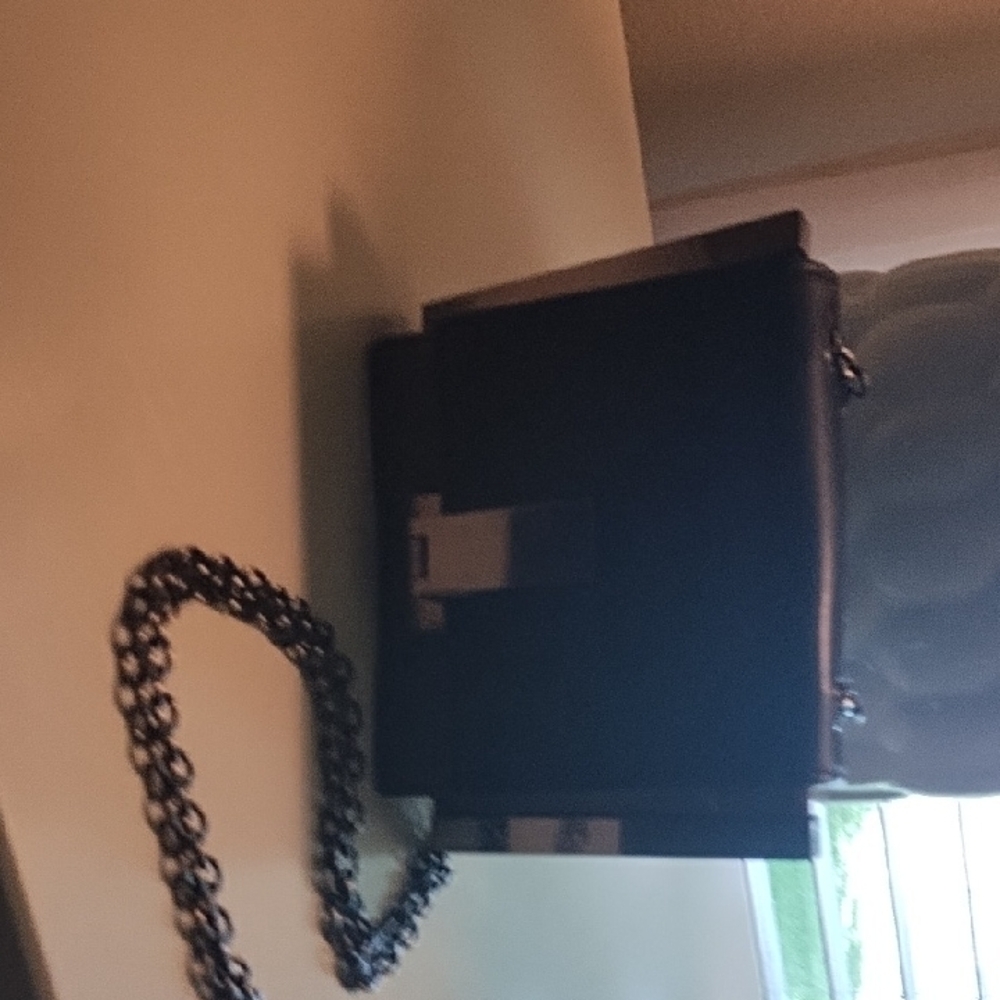Zac Posen Black Mini Bag with Chain Strap